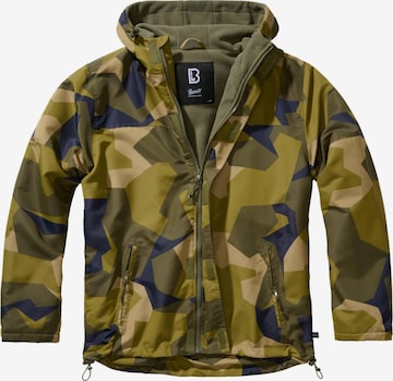 Brandit Between-Season Jacket in Green: front