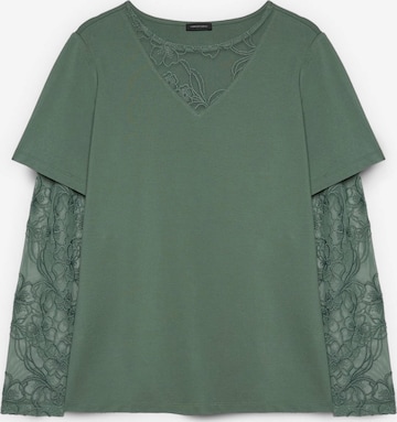 Fiorella Rubino Shirt in Groen: voorkant