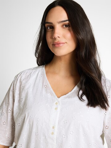 Camicia da donna di Tom Tailor Women + in bianco