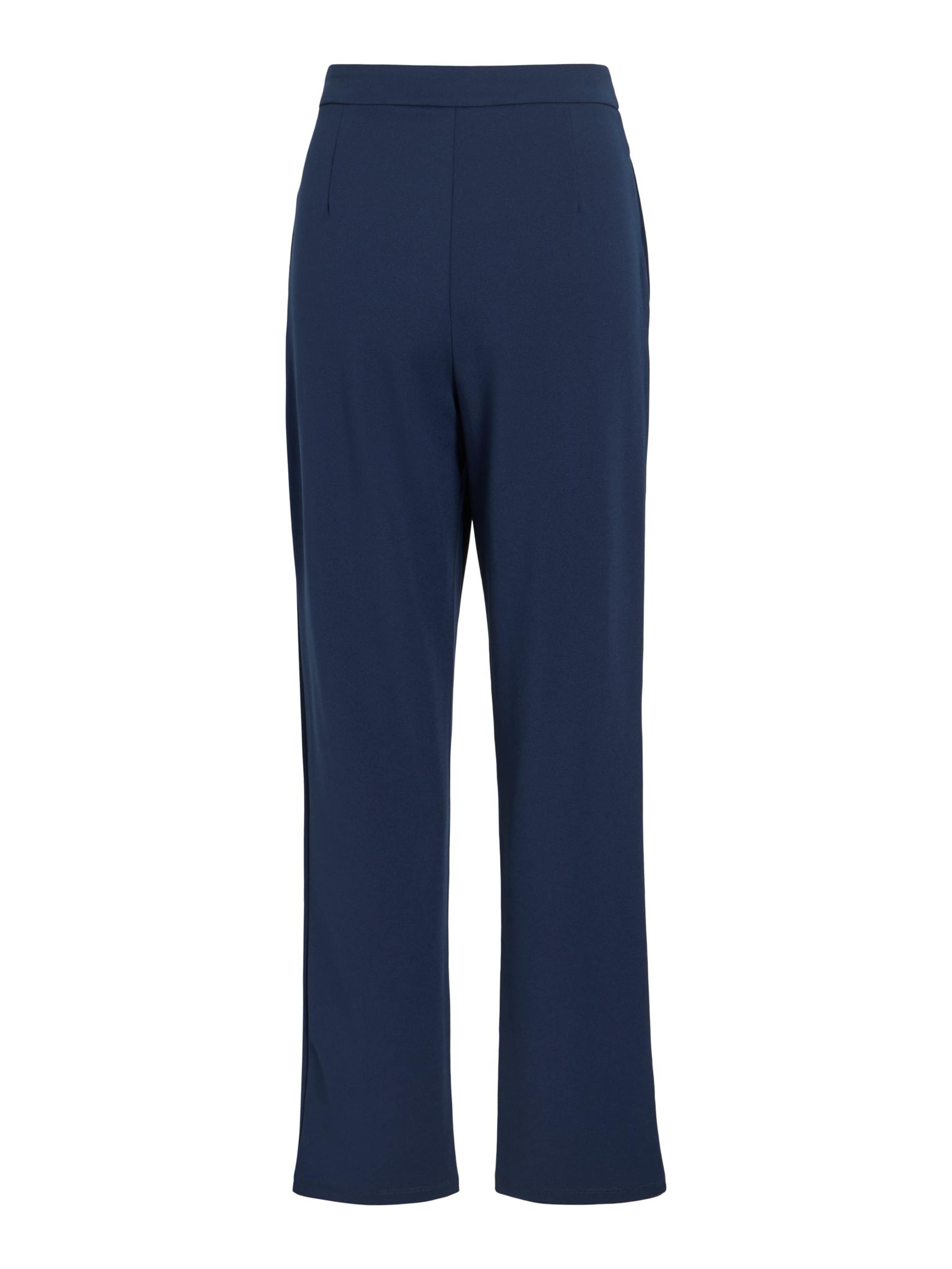 VILA Slimfit Broek 'VIClara' in Blauw