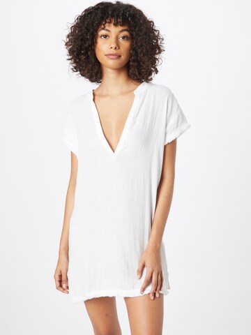 LingaDore Beach Dress in White: front
