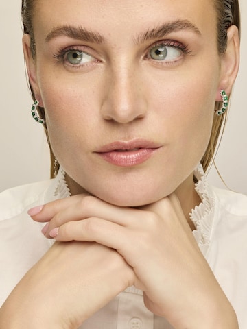 Boucles d'oreilles 'Yrat' Luxenter en vert