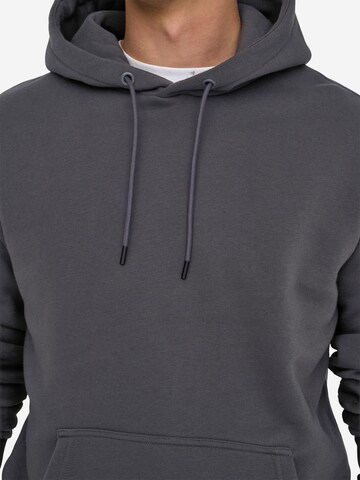 Only & Sons Sweatshirt 'Ceres' in Grey