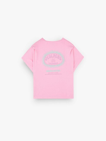 Scalpers T-shirt 'California' i rosa