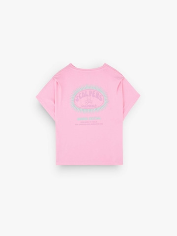 Scalpers Koszulka 'California' w kolorze różowy