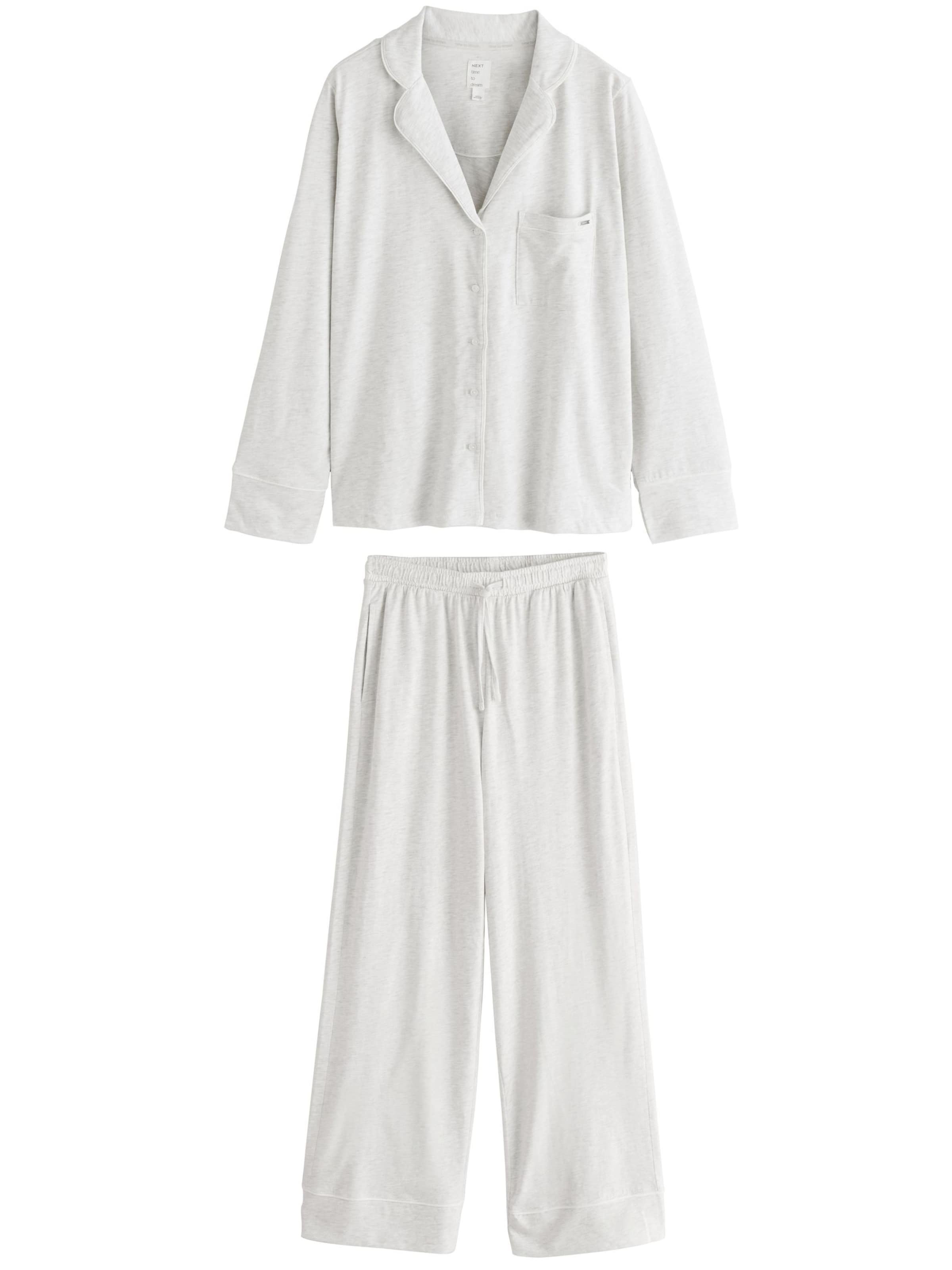 Next Πιτζάμα σε γκρι: μπροστά