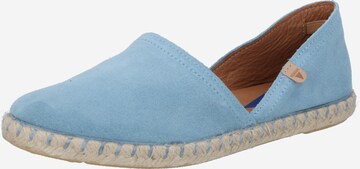 Espadrilles 'Carmen' VERBENAS en bleu : devant