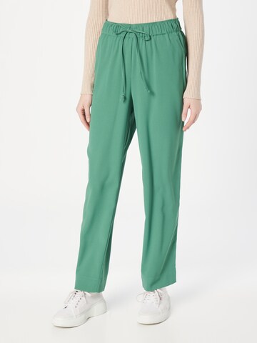 SOAKED IN LUXURY - Tapered Pantalón 'Shirley' en verde: frente