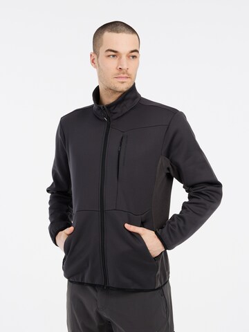 PROTEST Fleece jacket 'PRTFRAPTON' in Grey