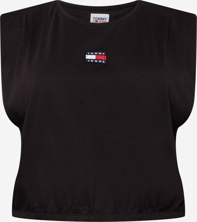 Tommy Jeans Curve Top in Navy / Fire red / Black / White, Item view