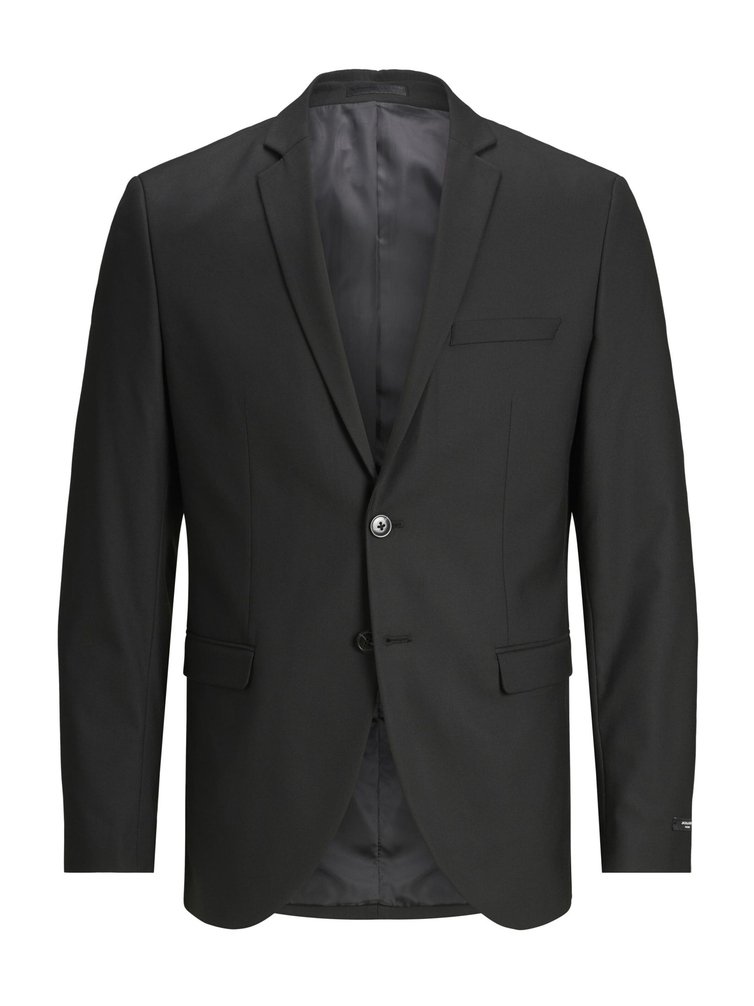 Jack & Jones Plus Slimfit Κουστούμι 'JPRFranco' σε μαύρο