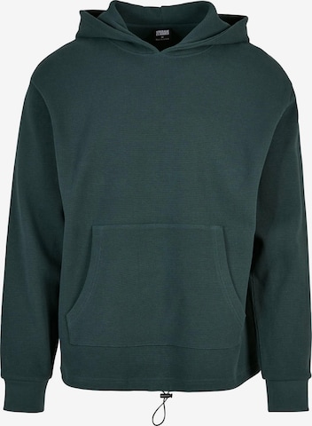 Urban Classics Sweatshirt in Groen: voorkant