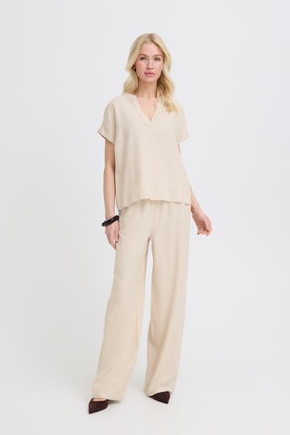 b.young - Blusa 'BYFalakka' em bege