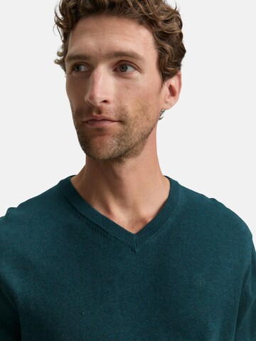 TOM TAILOR Sweater in Green
