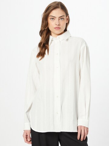 Vanessa Bruno Blouse 'HELIANNE' in Wit: voorkant