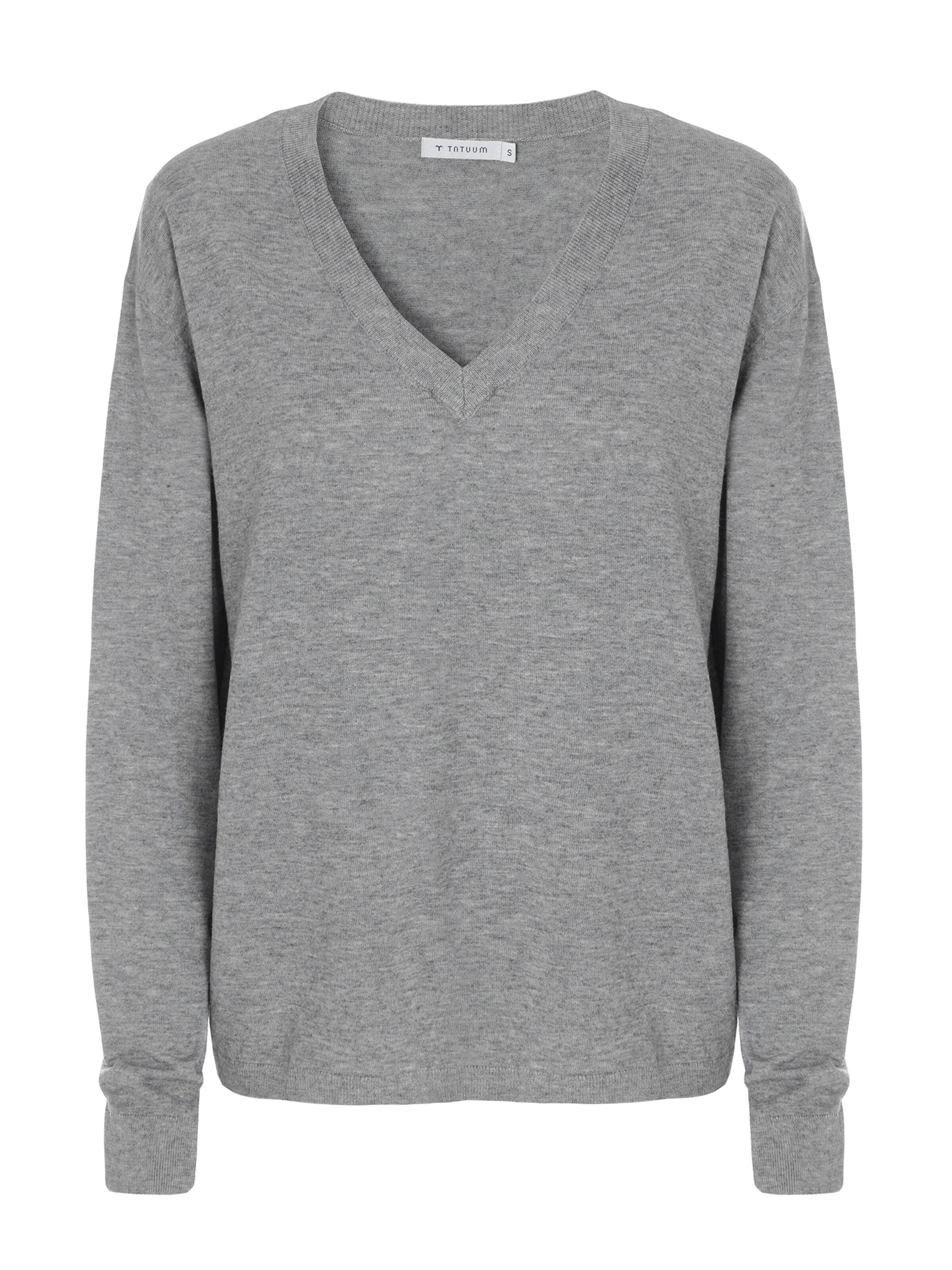 TATUUM Свитер 'TESS' в Серый: спереди