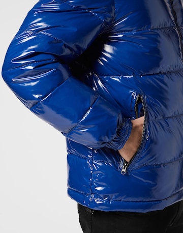 Philipp Plein Winterjacke 'Hexagon' in Blau
