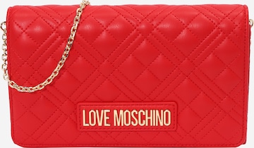 Love Moschino Skuldertaske i rød: forside