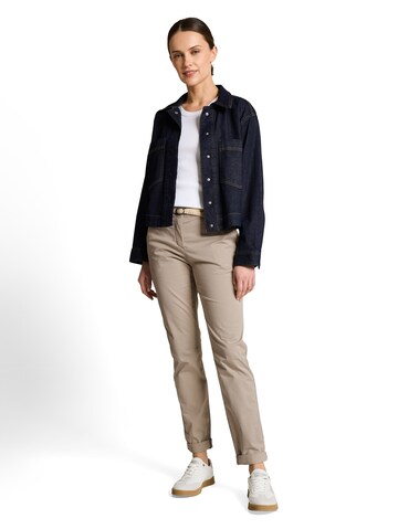 Coupe slim Pantalon chino TOM TAILOR en gris