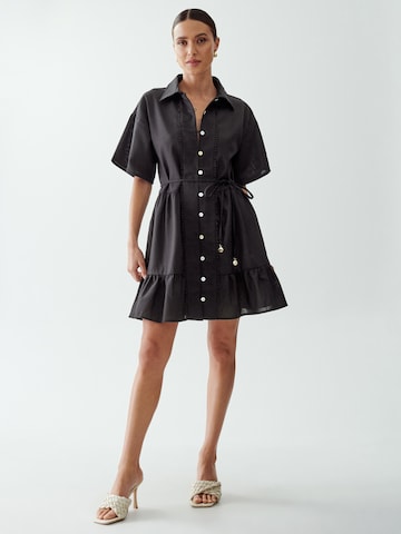 Robe 'SOL SHIRT' The Fated en noir