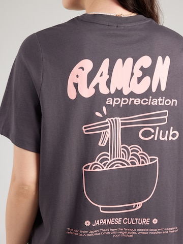 VERO MODA Shirt 'VMLILJE CATY' in Grey