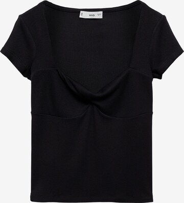 MANGO Shirt 'BESTI' in Black: front