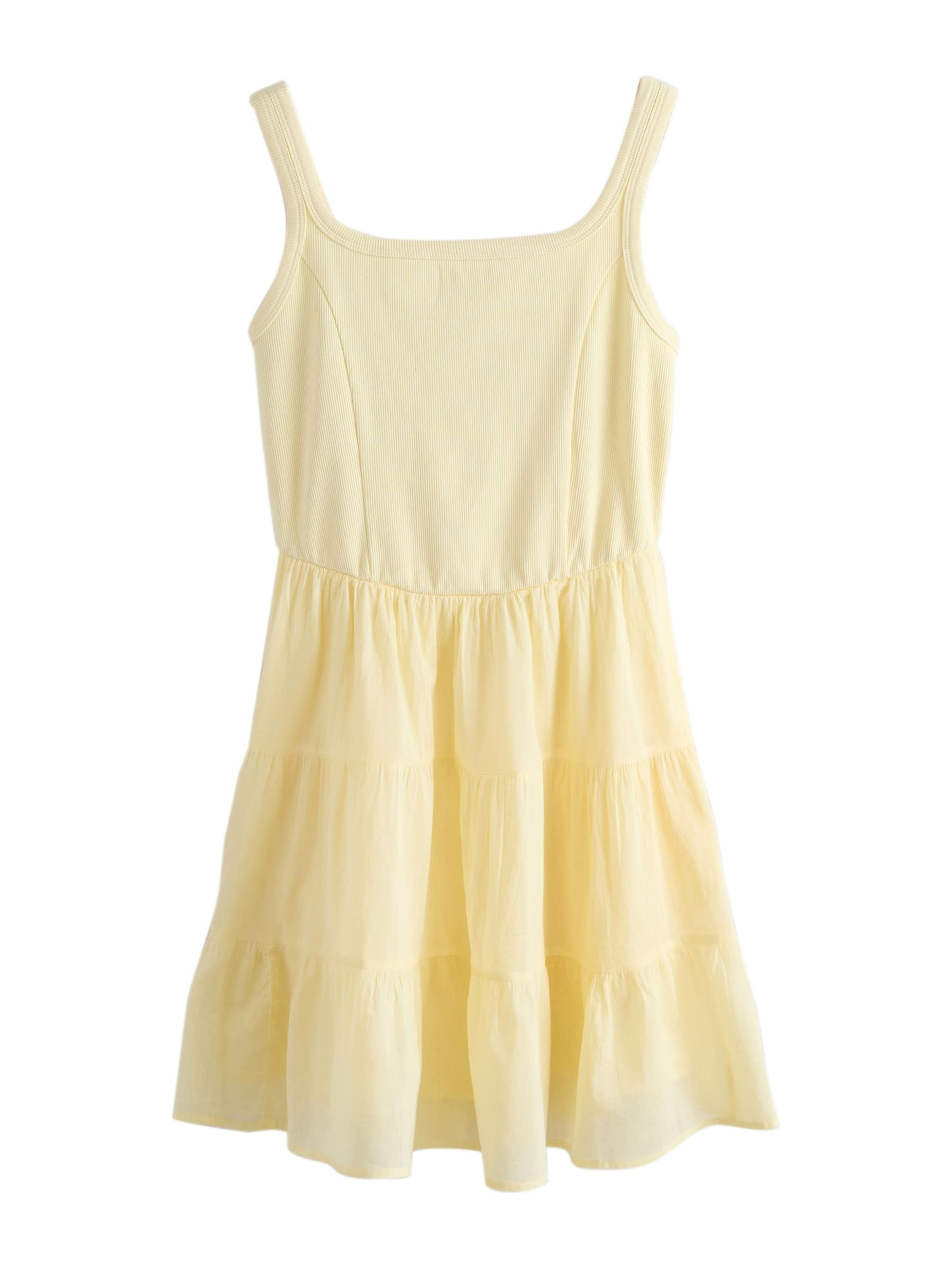 Robe d’été Next en jaune : devant