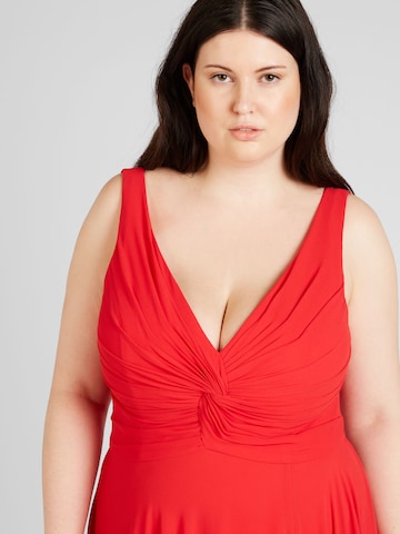 My Mascara Curves - Vestido de noche en rojo