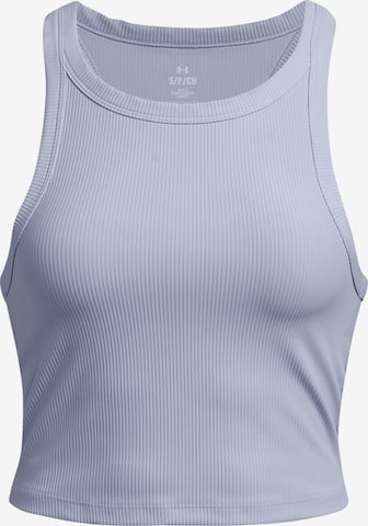 UNDER ARMOUR Sports Top 'Meridian' in Purple: front