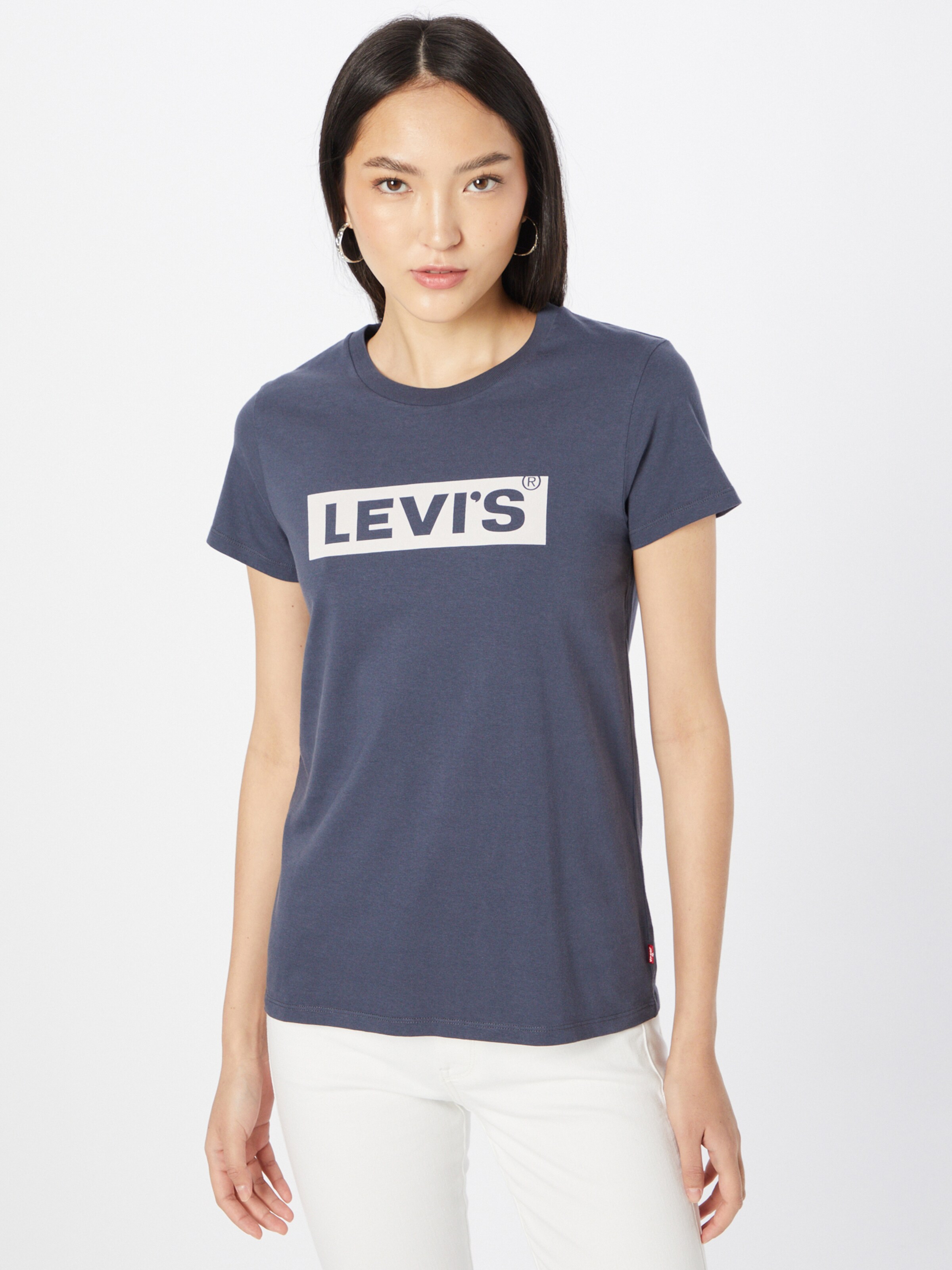 Frauen Shirts & Tops LEVI'S T-Shirt in Dunkelblau - XF26060 Frauen Shirts & Tops LEVI'S T-Shirt in Dunkelblau - XF26060