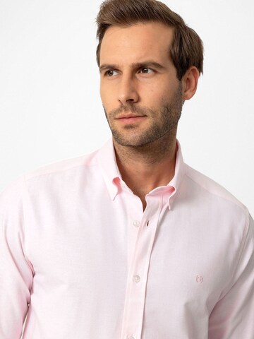 Regular fit Camicia di Dandalo in rosa