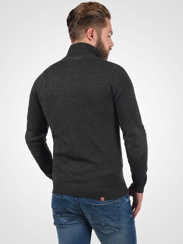 BLEND Strickpullover 'Robin' in Grau