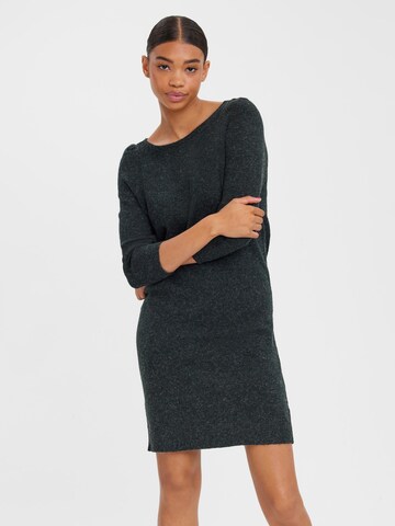 VERO MODA Трикотажное платье 'VMDoffy' в Зеленый: спереди