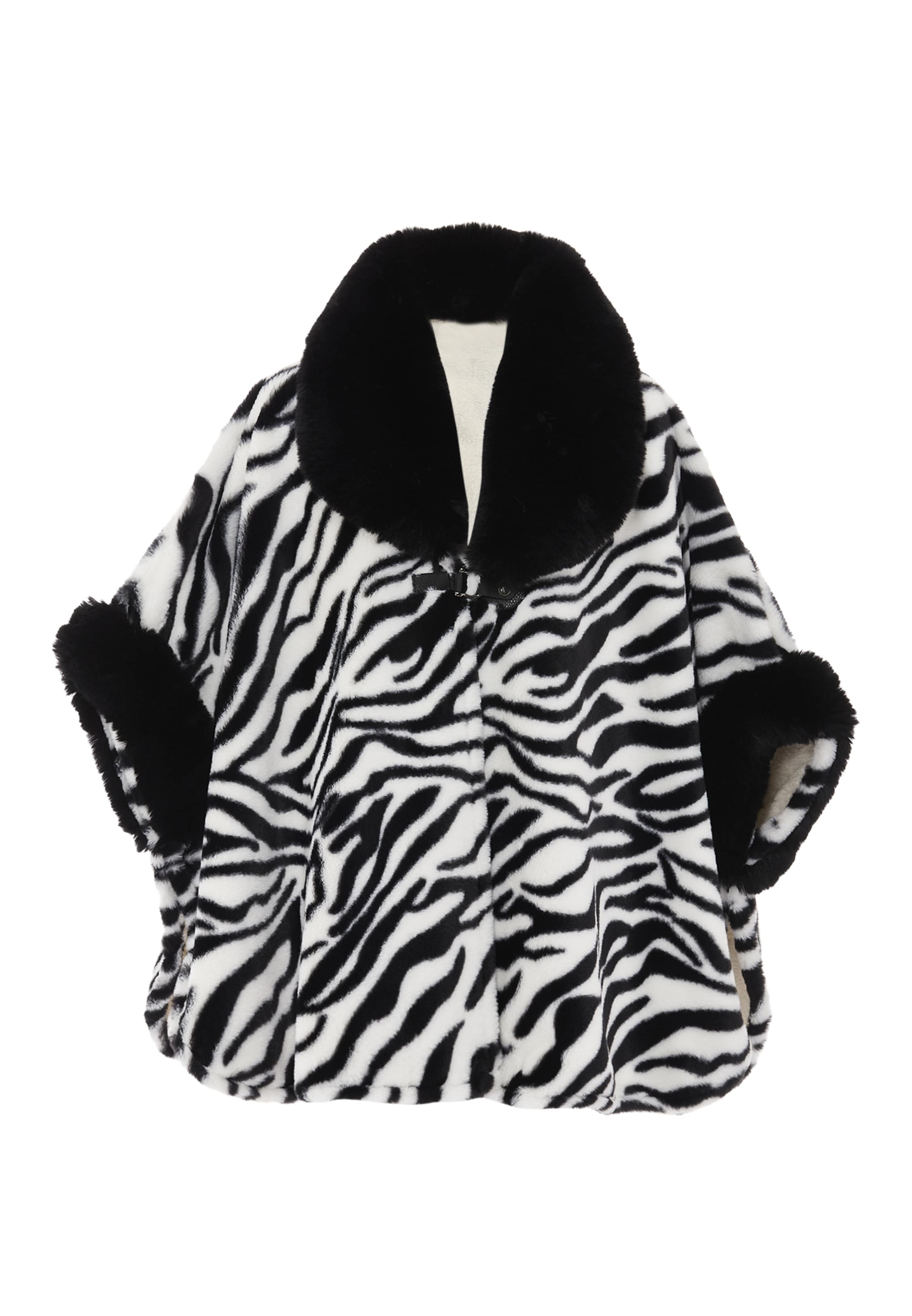 CHANI Cape in Zwart: voorkant