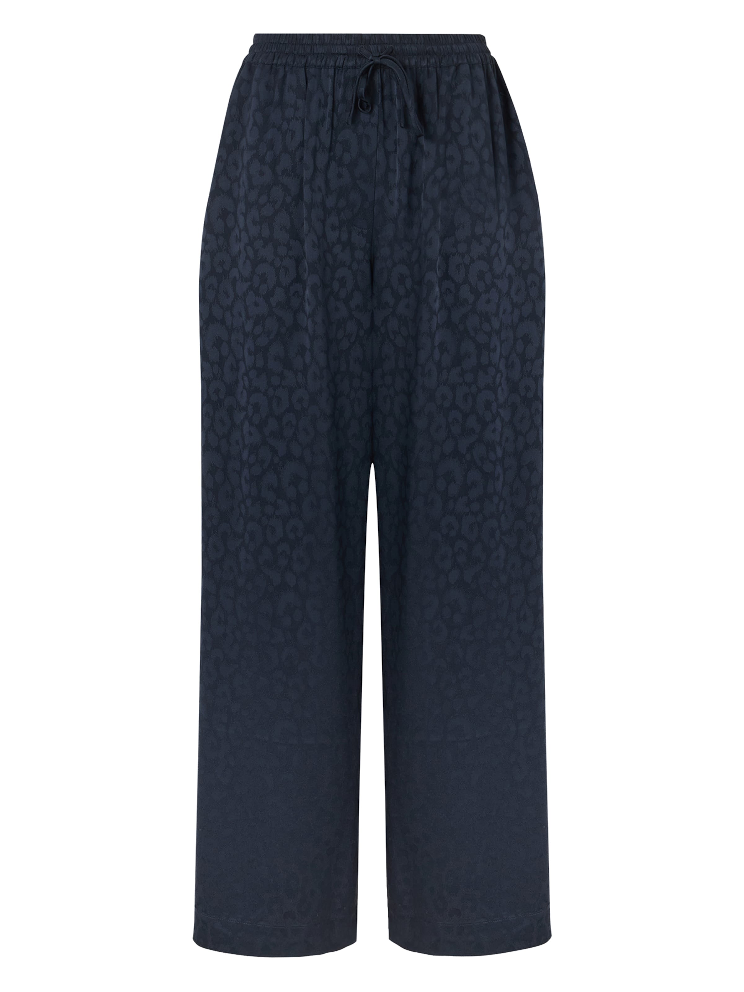 Wide Leg Pantalon 'Tano' Lala Berlin en bleu : devant