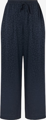 mėlyna Lala Berlin Plačios klešnės Kelnės 'Tano': priekis