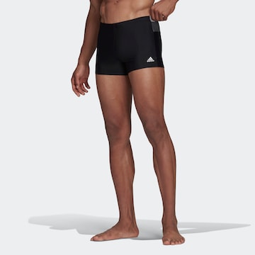 ADIDAS SPORTSWEAR Sports swimming trunks 'Colorblock ' in Black: front