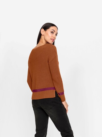 heine Pullover in Braun