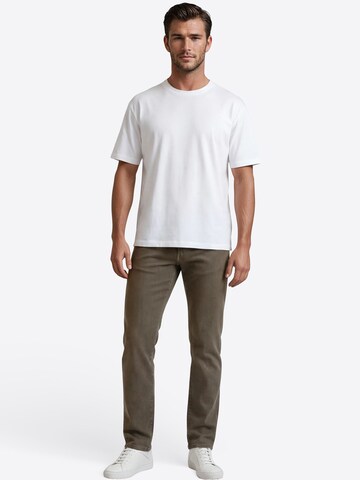 PIERRE CARDIN Tapered Jeans 'Lyon' in Grau