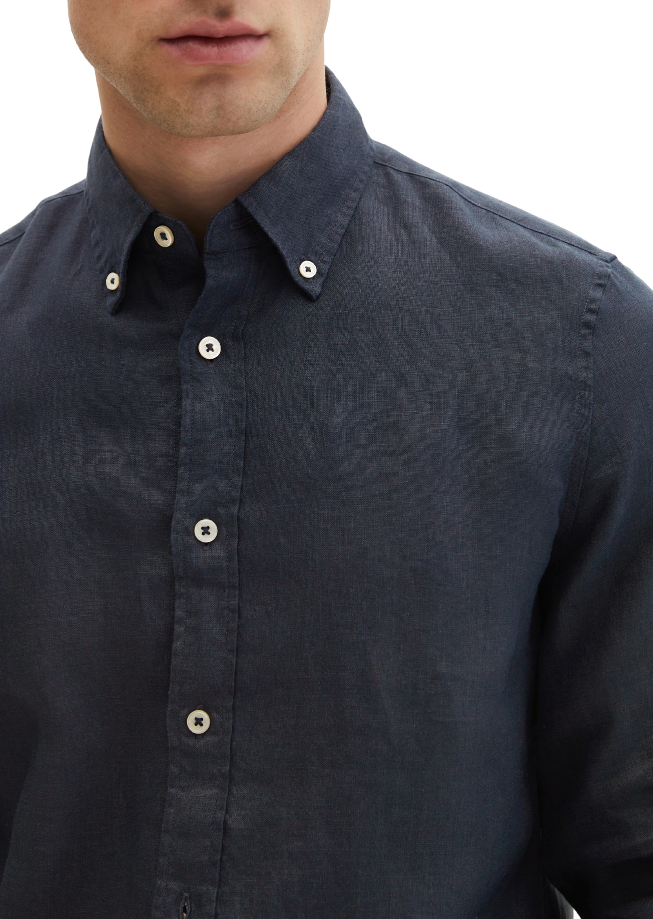 Marc O'Polo Regular fit Overhemd in Blauw
