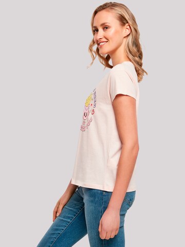 T-shirt 'Time Fries when I am with you Valentinstag' F4NT4STIC en rose