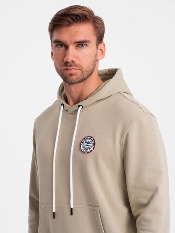 Ombre Sweatshirt 'OM-SSNZ-0144' in Beige