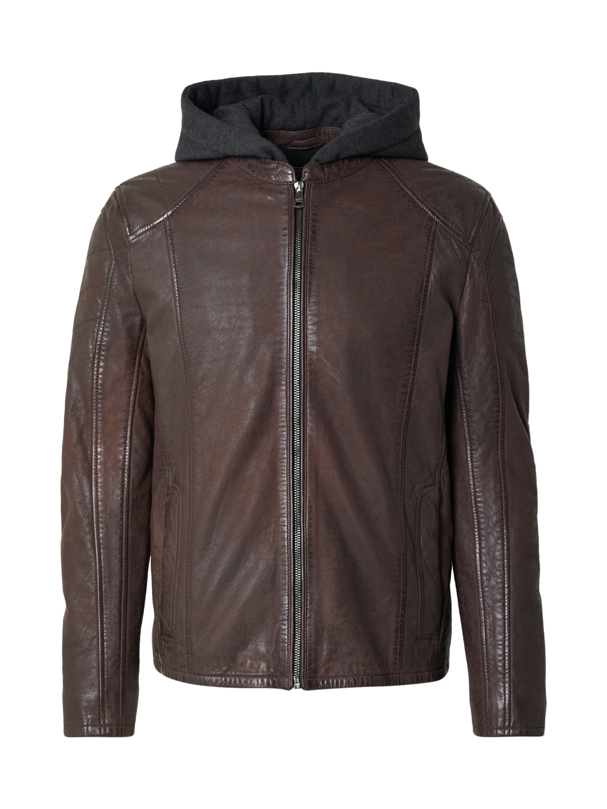 sarkans Mauritius Starpsezonu jaka 'Kylos': no priekšpuses