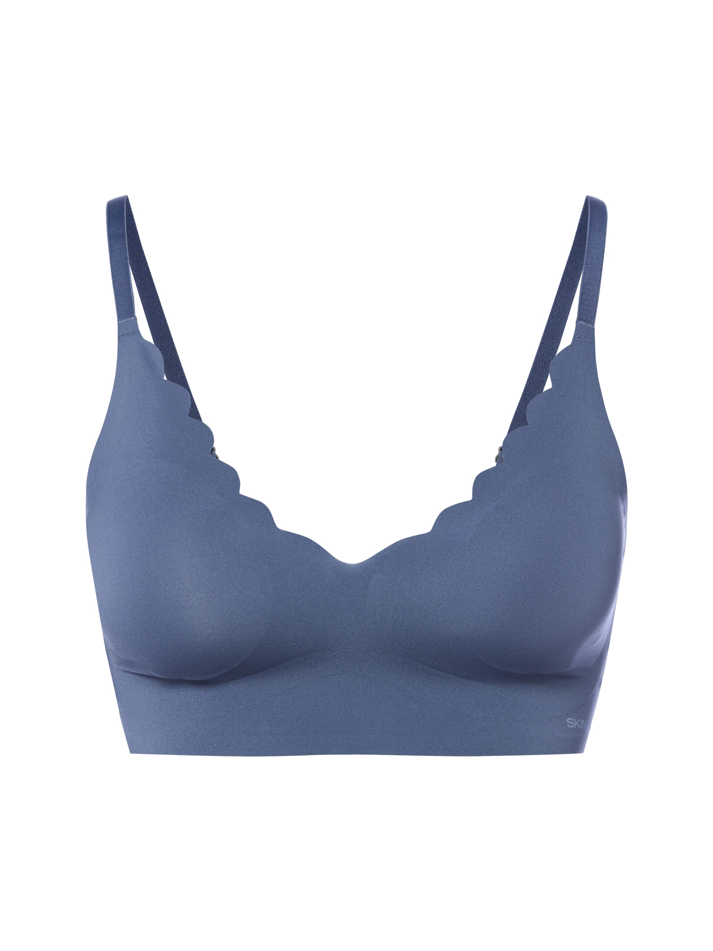 Skiny Bra in Blue: front
