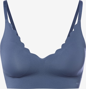Skiny Bra in Blue: front