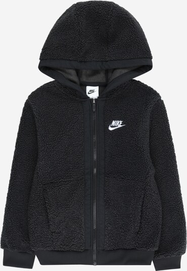 fekete / fehér Nike Sportswear Tréning dzseki 'CLUB FLEECE', Termék nézet