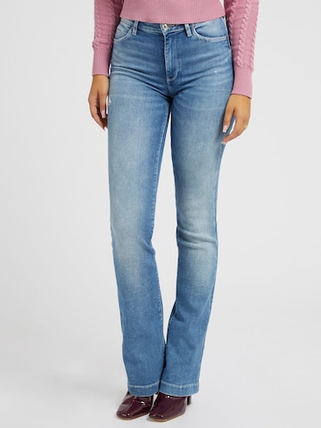 Bootcut Jeans di GUESS in blu: frontale