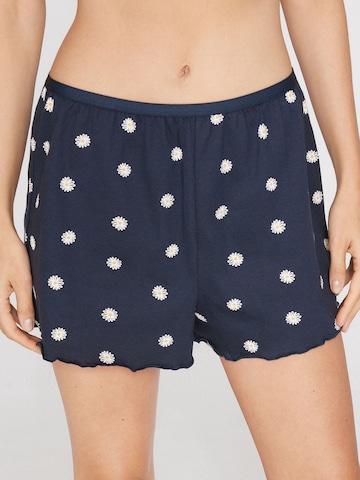Tezenis Pajama Pants in Blue: front