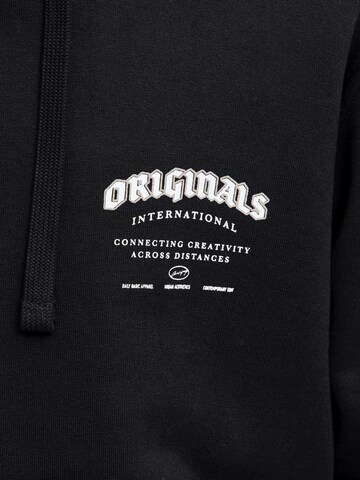 JACK & JONES Sweatshirt 'JORMEADOWS' in Zwart