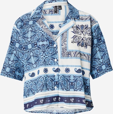 mėlyna VERO MODA Palaidinė 'VMMILAN OMIA': priekis